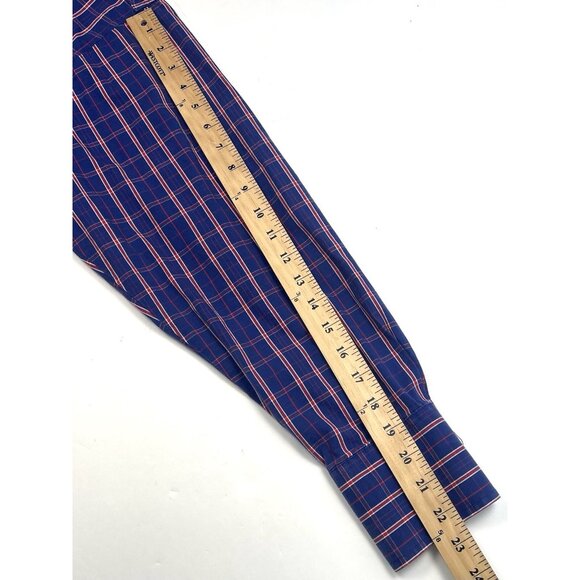 WRANGLER Mens XL Red White Blue National Patriot Pearl Snap Western SHIRT EUC - Picture 7 of 8